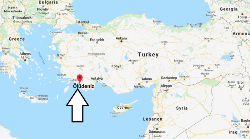 Where is Ölüdeniz Located? What Country is Ölüdeniz in? Ölüdeniz Map