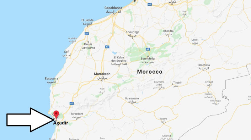 Where is Agadir Located? What Country is Agadir in? Agadir Map