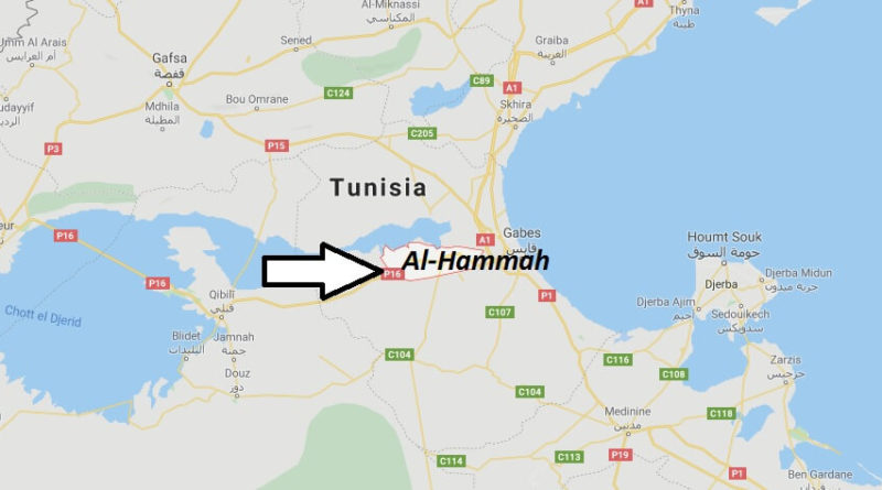 Where is Al-Hammah Located? What Country is Al-Hammah in? Al-Hammah Map