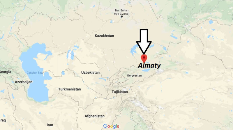 Where is Almaty Located? What Country is Almaty in? Almaty Map