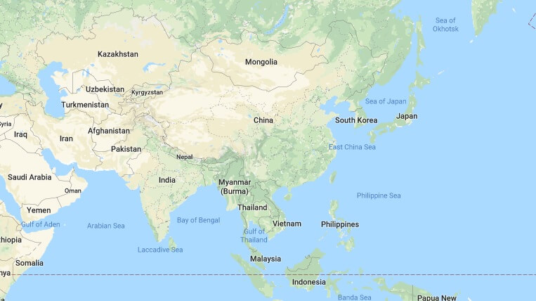 Where is Asia Located? What Continent is Asia in? Asia Map