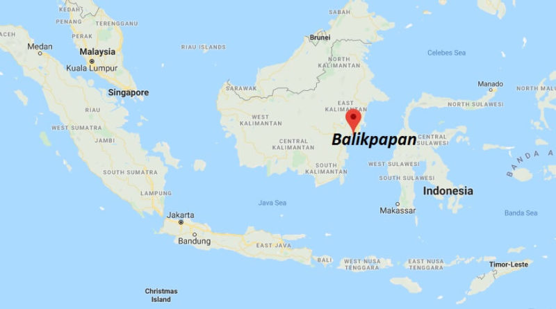 Where is Balikpapan Located? What Country is Balikpapan in? Balikpapan Map