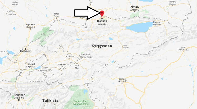 Where is Bishkek Located? What Country is Bishkek in? Bishkek Map
