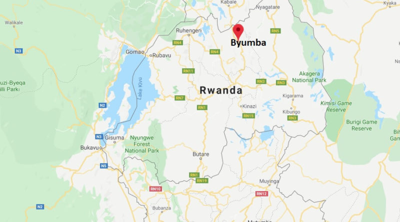 Where is Byumba, Rwanda Located? What Country is Byumba in? Byumba Map