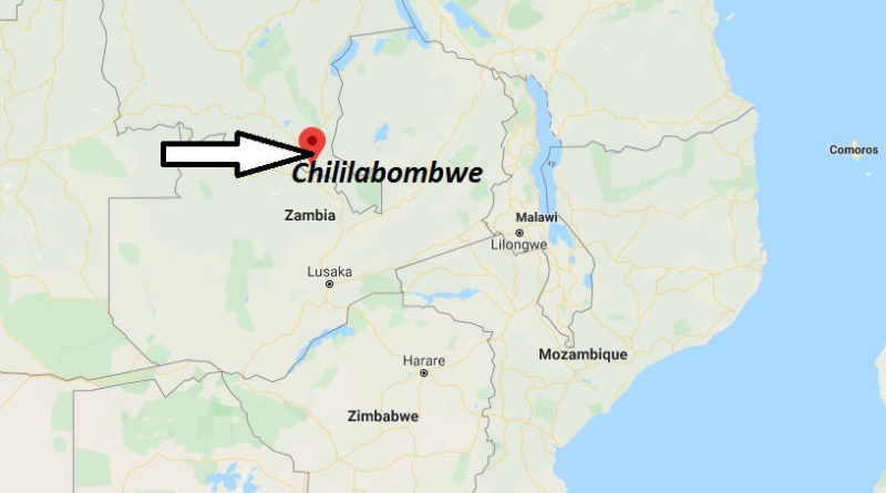 Where is Chililabombwe Located? What Country is Chililabombwe in? Chililabombwe Map