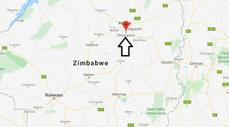 Where is Chitungwiza Located? What Country is Chitungwiza in? Chitungwiza Map