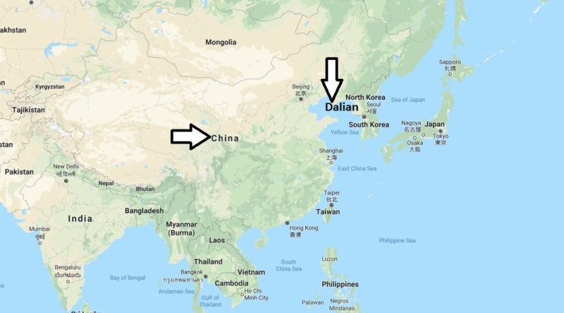 Where is Dalian Located? What Country is Dalian in? Dalian Map