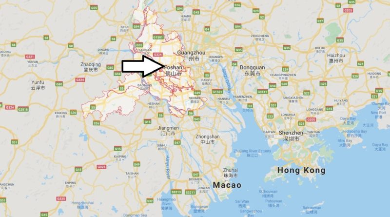 Where is Foshan Located? What Country is Foshan in? Foshan Map