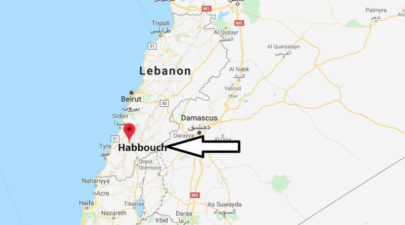 Where is Habbouch Located? What Country is Habbouch in? Habbouch Map