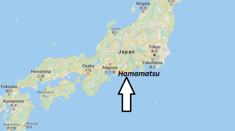Where is Hamamatsu Located? What Country is Hamamatsu in? Hamamatsu Map