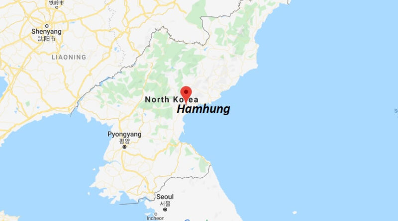 Where is Hamhung Located? What Country is Hamhung in? Hamhung Map
