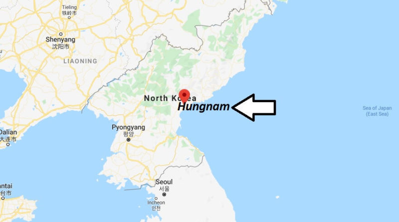 Where is Hungnam Located? What Country is Hungna min? Hungnam Map