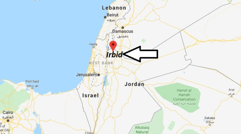 Where is Irbid Located? What Country is Irbid in? Irbid Map