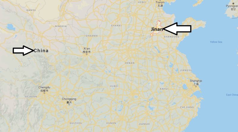 Where is Jinan Located? What Country is Jinan in? Jinan Map