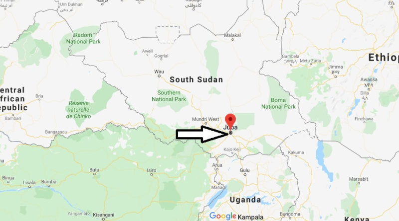 Where is Juba Located? What Country is Juba in? Juba Map
