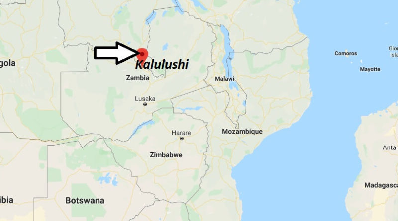 Where is Kalulushi Located? What Country is Kalulushi in? Kalulushi Map