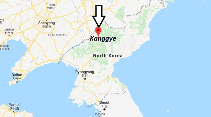 Where is Kanggye Located? What Country is Kanggye in? Kanggye Map