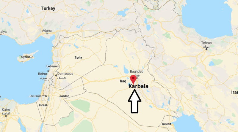 Where is Karbala Located? What Country is Karbala in? Karbala Map