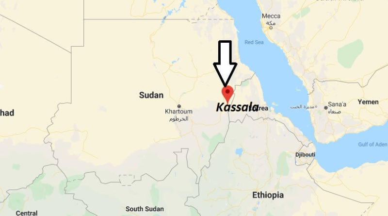 Where is Kassala Located? What Country is Kassala in? Kassala Map