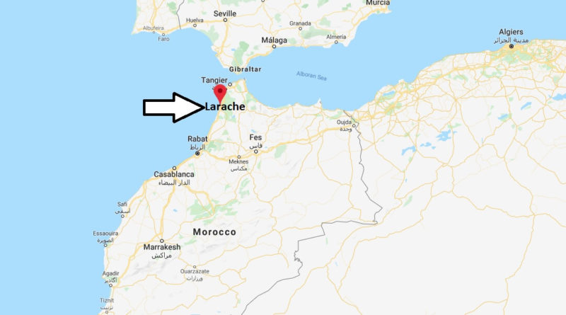 Where is Larache Located? What Country is Larache in? Larache Map