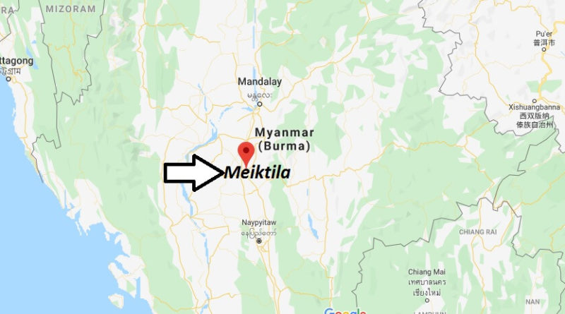 Where is Meiktila Located? What Country is Meiktila in? Meiktila Map