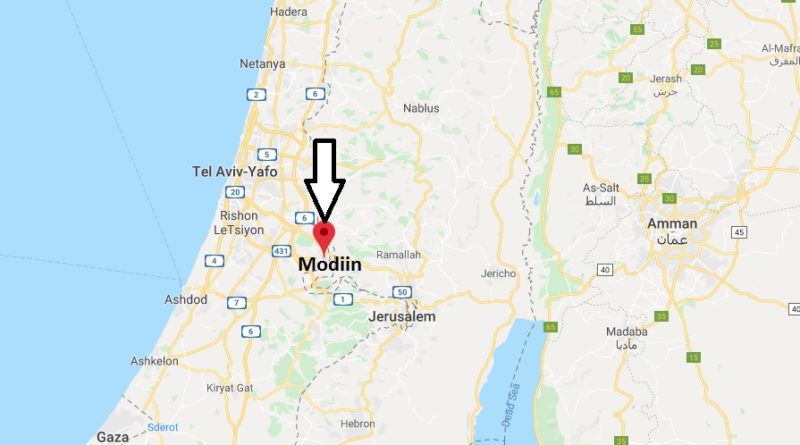 Where is Modiin Located? What Country is Modiin in? Modiin Map