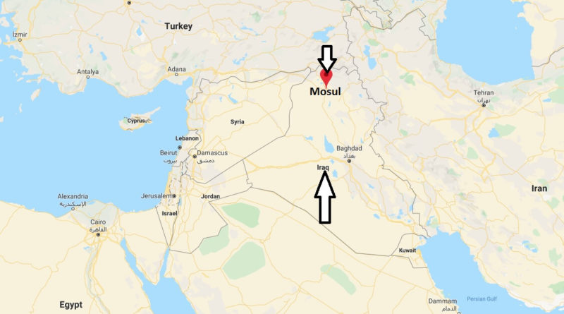 Where is Mosul Located? What Country is Mosul in? Mosul Map