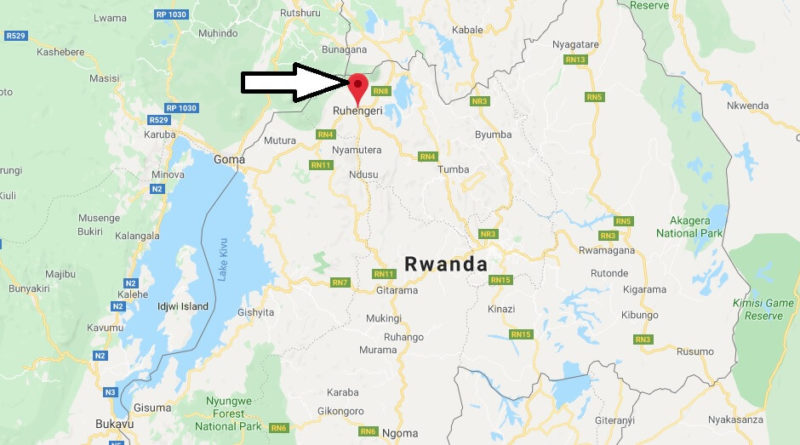Where is Musanze, Rwanda Located? What Country is Musanze in? Musanze Map