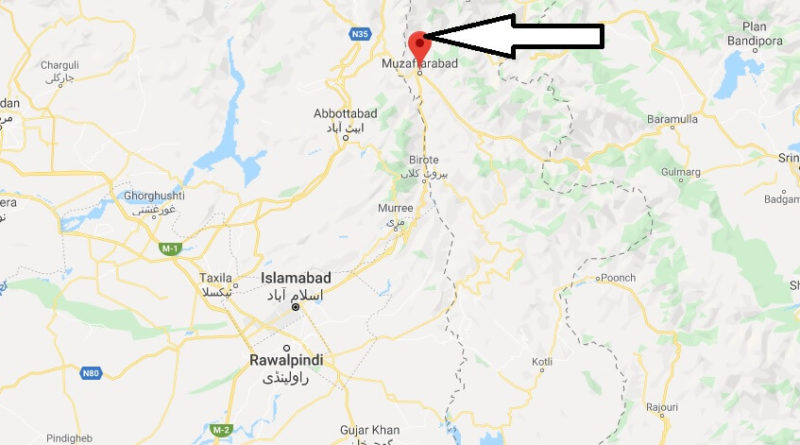 Where is Muzaffarabad Located? What Country is Muzaffarabad in? Muzaffarabad Map