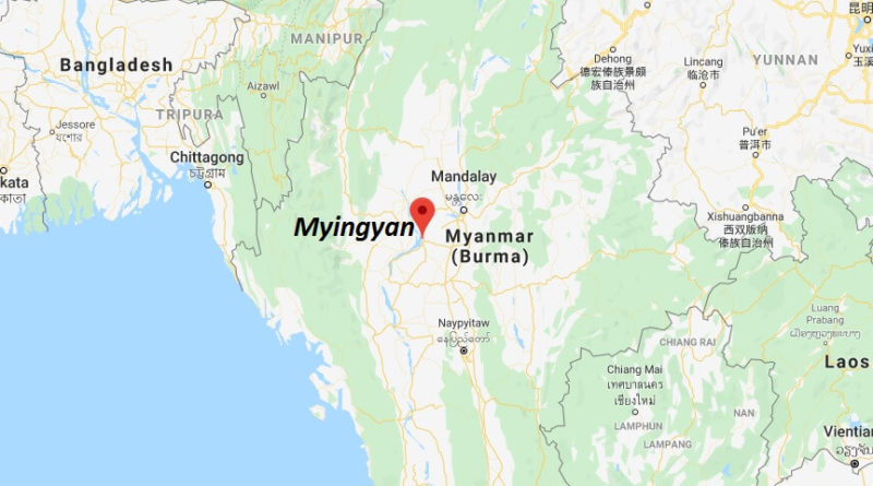 Where is Myingyan Located? What Country is Myingyan in? Myingyan Map