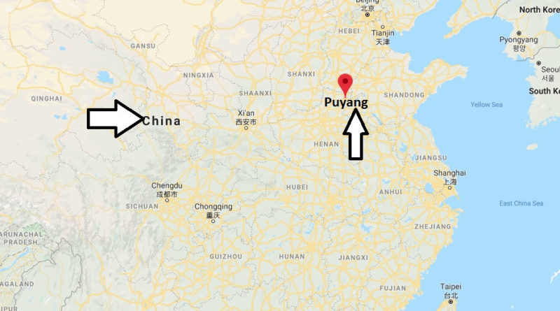 Where is Puyang Located? What Country is Puyang in? Puyang Map