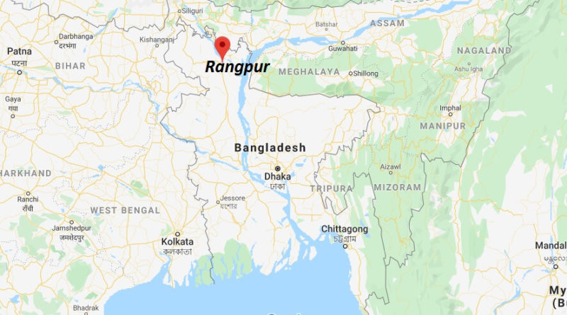 Where is Rangpur Located? What Country is Rangpur in? Rangpur Map