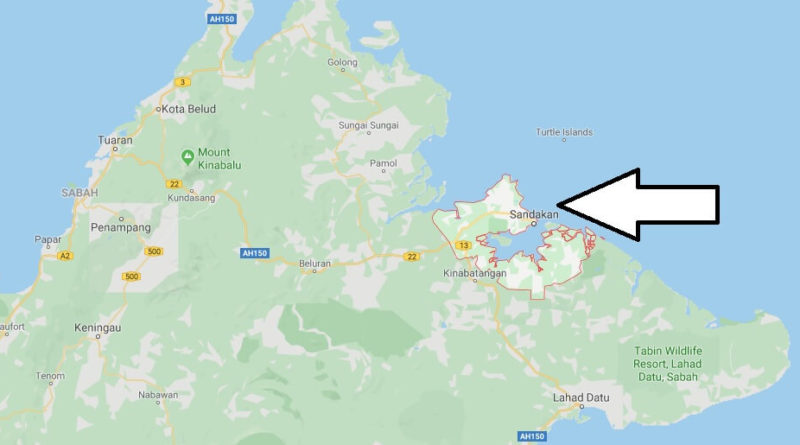Where is Sandakan Located? What Country is Sandakan in? Sandakan Map
