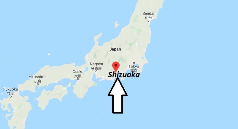 Where is Shizuoka Located? What Country is Shizuoka in? Shizuoka Map