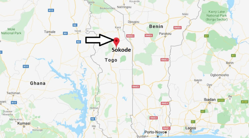 Where is Sokode Located? What Country is Sokode in? Sokode Map