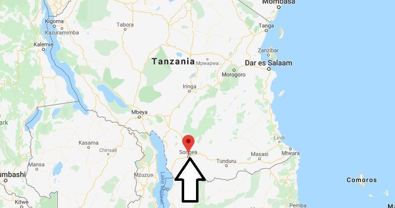 Where is Songea Located? What Country is Songea in? Songea Map