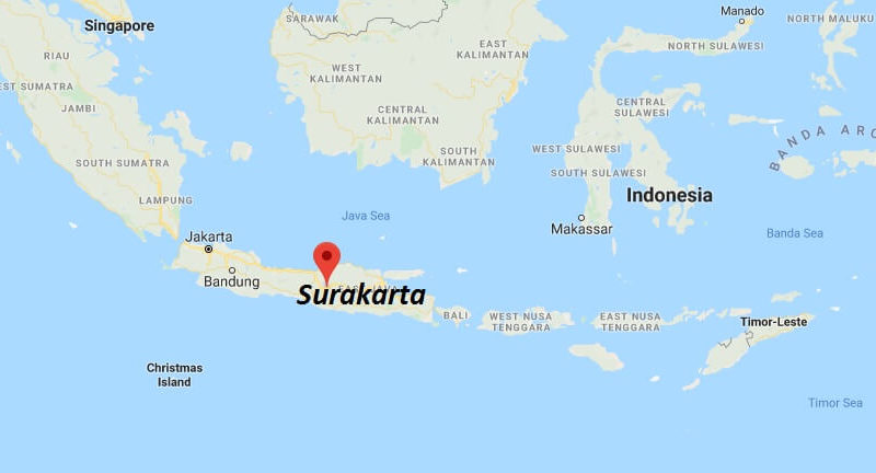 Where is Surakarta Located? What Country is Surakarta in? Surakarta Map