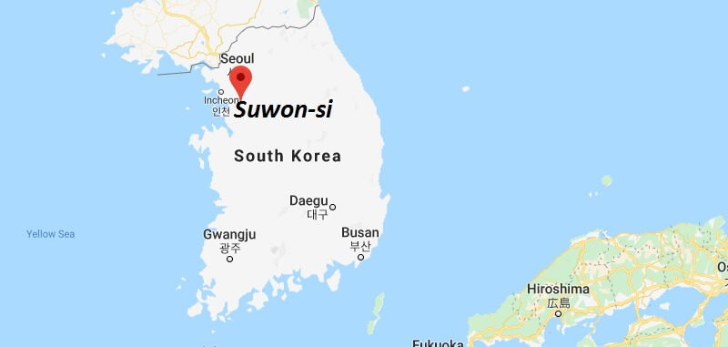 Where is Suwon-si Located? What Country is Suwon-si in? Suwon-si Map