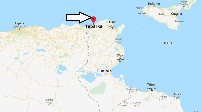 Where is Tabarka Located? What Country is Tabarka in? Tabarka Map