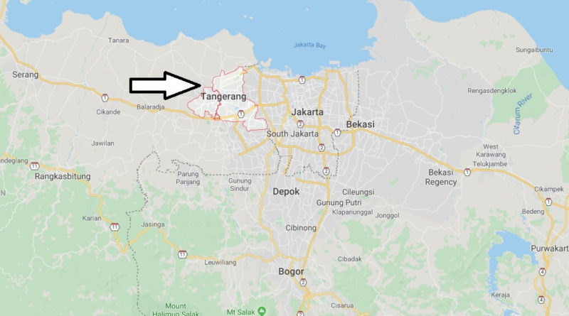 Where is Tangerang Located? What Country is Tangerang in? Tangerang Map