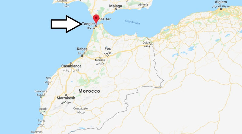 Where is Tangier Located? What Country is Tangier in? Tangier Map