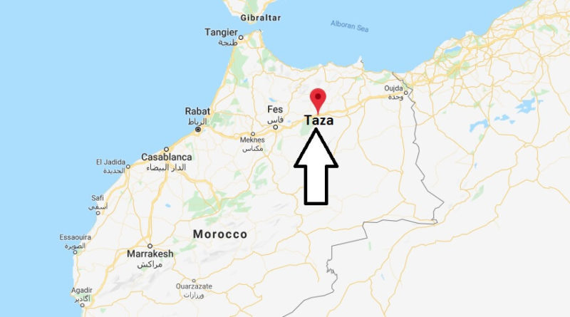 Where is Taza Located? What Country is Taza in? Taza Map