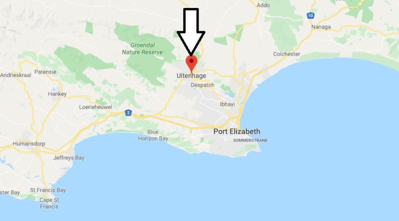 Uitenhage South Africa Map Where is Uitenhage Located? What Country is Uitenhage in 
