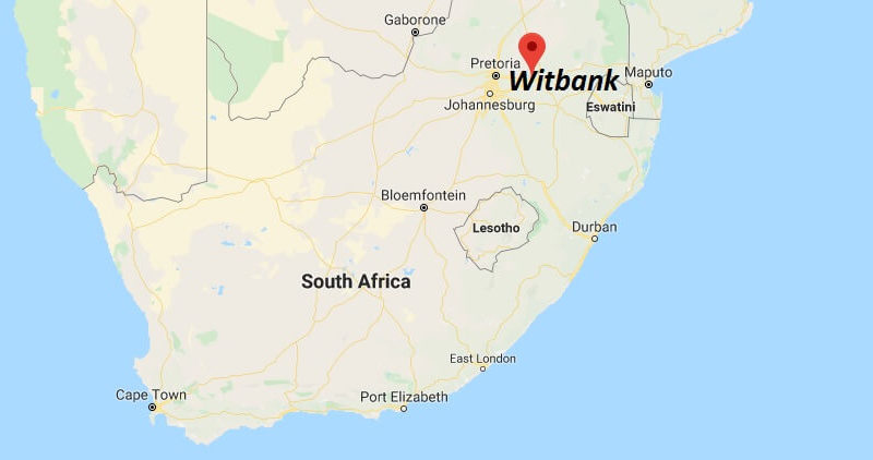 Where is Witbank Located? What Country is Witbank in? Witbank Map