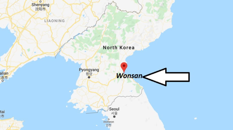 Where is Wonsan Located? What Country is Wonsan in? Wonsan Map