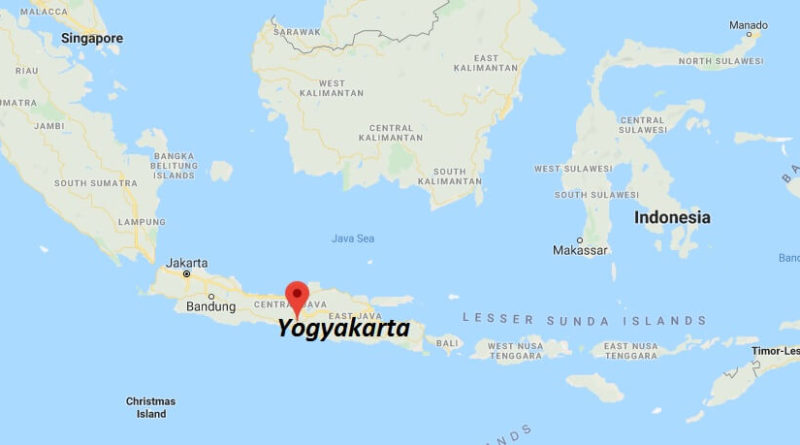yogyakarta map indonesia        <h3 class=