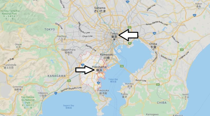 Where is Yokohama Located? What Country is Yokohama in? Yokohama Map