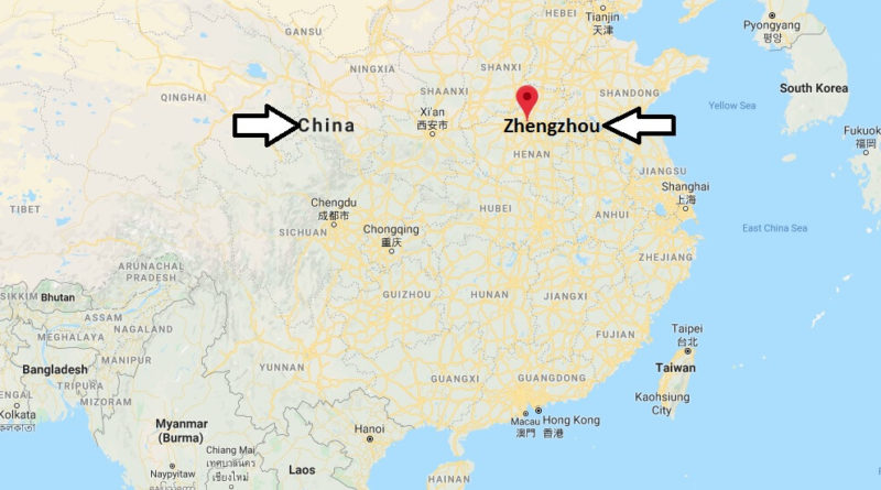 Where is Zhengzhou Located? What Country is Zhengzhou in? Zhengzhou Map
