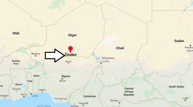 Where is Zinder Located? What Country is Zinder in? Zinder Map