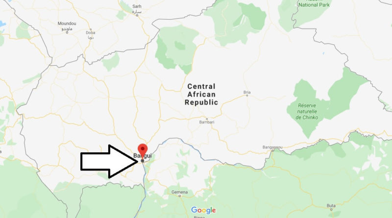 Bangui Map